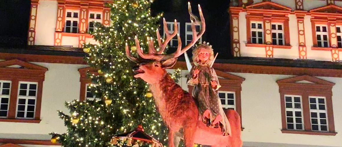 reindeer christmas market